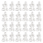 201 Stainless Steel Hollow Pendants, Lizard