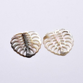 Черные губы подвески оболочки, подвески из тропических листьев, лист монстры