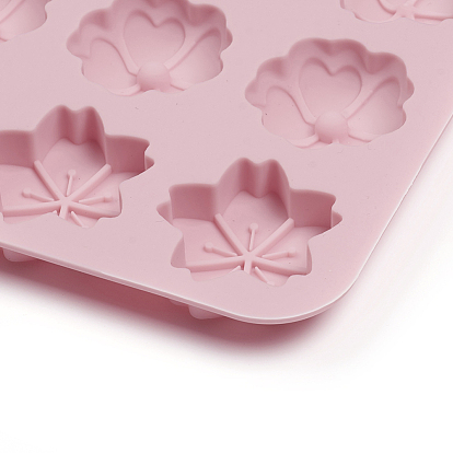 Food Grade Silicone Molds, Fondant Molds, Ice Cube Molds, For DIY Cake Decoration, Chocolate, Candy, UV Resin & Epoxy Resin Jewelry Making, Sakura Flower