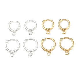 Латунная фурнитура для хооп серег, без кадмия и без свинца