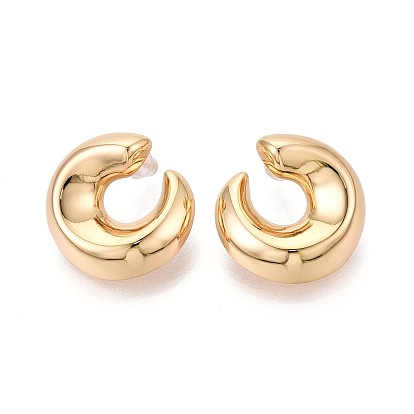 Латунь серьги, c-образный, без никеля 