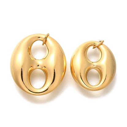 Вакуумное покрытие pvd 304 подвески из нержавеющей стали, с целью перехода в кольце, овальный шарм