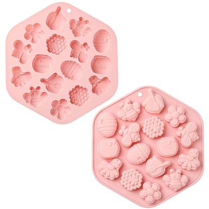 Moules en silicone sur le thème des abeilles