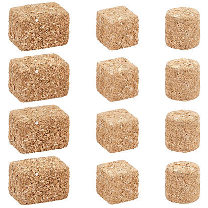 3 сумки 3 стили деревянные рифленые миниатюрные украшения, для садовых кукольных домиков