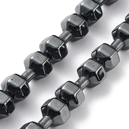 Synthetic Non-Magnetic Hematite Beads Strands, Dumbbell