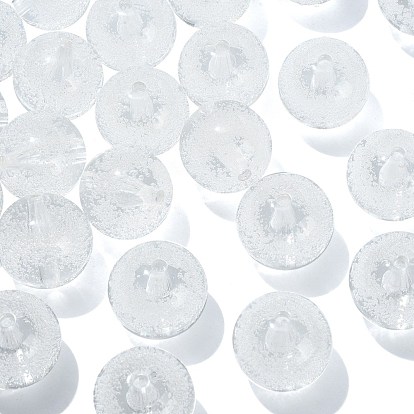 50Pcs Transparent Acrylic Beads, Bubble Beads, Round