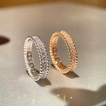 Кольца из сплава для женщин, с кубического циркония