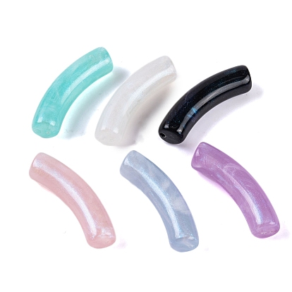 Акриловый шарик, с блеском порошок, трубка