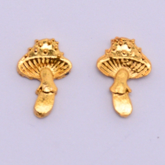 Сплав кабошонов, уф смола наполнитель материал, без кадмия и без свинца, гриб