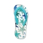 Printed Acrylic Pendants, Shoes/Flip Flops Charms