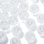 50pcs transparente Acrylperlen, Blasenperlen, Runde