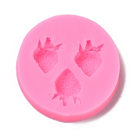 Food Grade Silicone Molds, Fondant Molds, Baking Molds, Chocolate, Candy, Biscuits, UV Resin & Epoxy Resin Jewelry Making, Strawberry