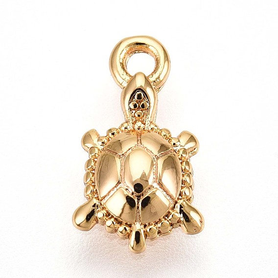 Латунные подвески, прелести черепахи, без кадмия, без никеля и без свинца