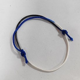 Segment Dyed Thread Slider Bracelets