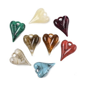 Акриловые подвески, сердце