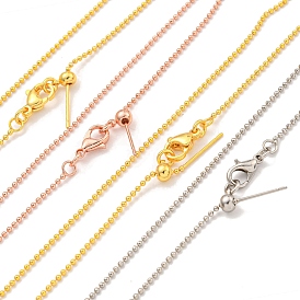 Brass Ball Chain Necklaces for Women