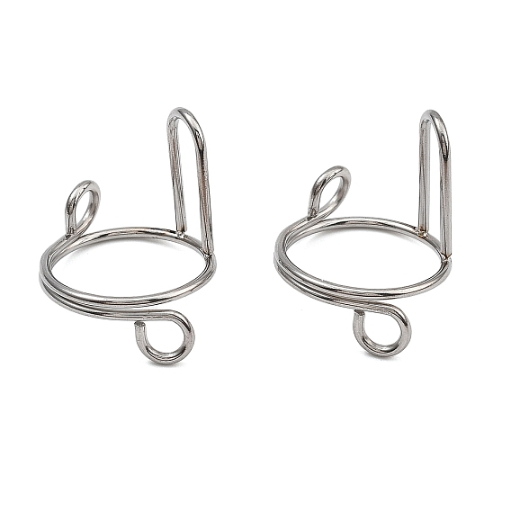 Покрытие (IP) 304 регулируемое кольцо из нержавеющей стали для унисекс