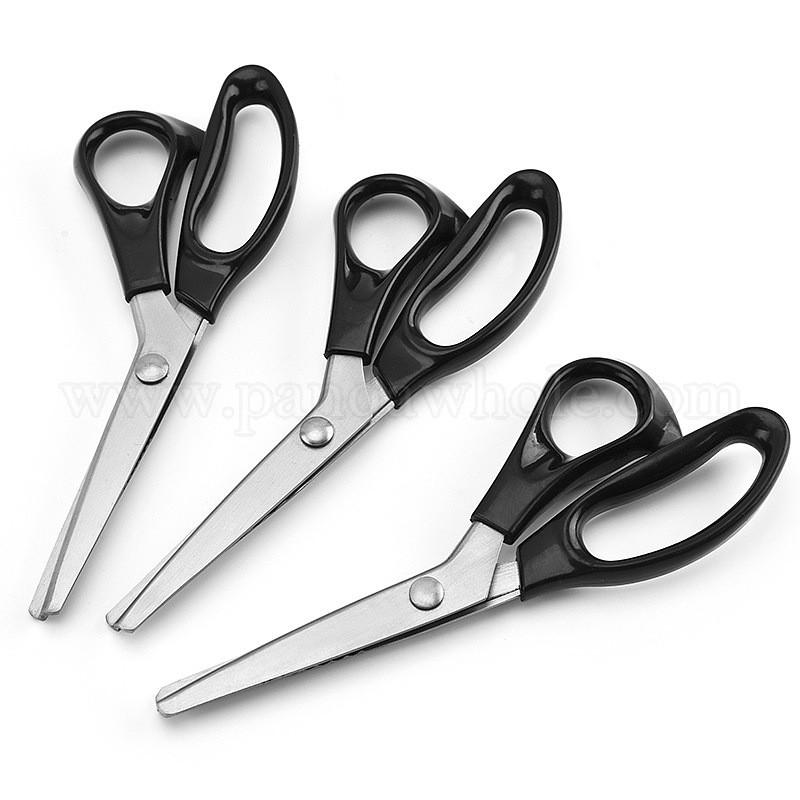 Pinking Shears, Stainless Steel Dressmaking Scissors, Serrated and Scalloped Blades, Professional Sewing