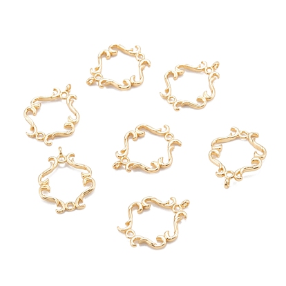 Латунные подвески, долговечный, цветок