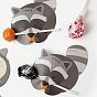 Wolf Shape Paper Candy Lollipops Cards, for Baby Shower and Birthday Party Decoration