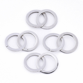 201 Stainless Steel Linking Rings, Quick Link Connectors, Laser Cut, Ring