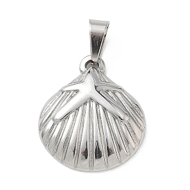 304 подвески из нержавеющей стали, ионное покрытие, подвески в форме ракушек