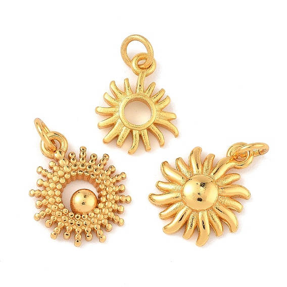 Латунные подвески, солнечные чары, долговечный, без свинца и без кадмия, с целью перехода в кольце