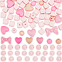79 шт. 33 стили силиконовые бусины смешанной формы