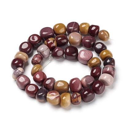 Natural Mookaite Beads Strands, Tumbled Stone, Nuggets