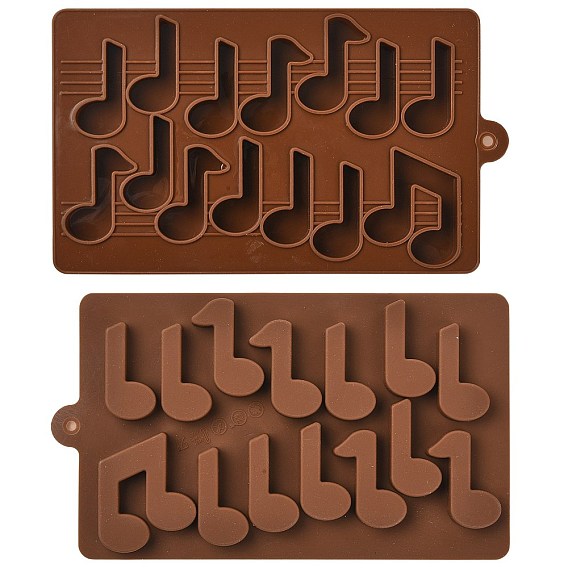 Музыкальная нота пищевая силиконовая форма, цилиндрические силиконовые лотки, для выпечки, мыло, cmола, плитка шоколада