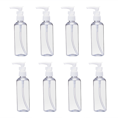 Многоразовые пластиковые пустые бутылки с насосом для жидкого мыла
