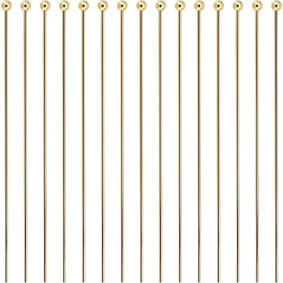 100 шт. Латунные штифты с шаровой головкой