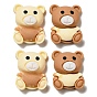 Opaque Resin Cabochons, Bear