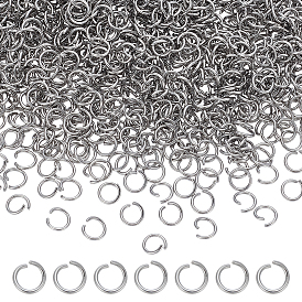 1000шт. устойчивы к потускнению 304 соединительные кольца из нержавеющей стали, открытые кольца прыжок
