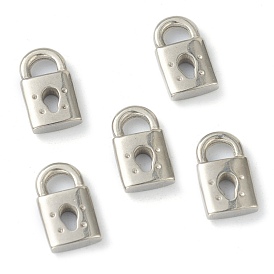 304 inoxydable supports de strass pendentif en acier, verrouiller