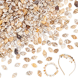 160g подвески из натуральной спиральной ракушки, подвески в форме ракушек