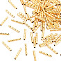 Rack Plating Brass Beads, Nickel Free, Tube
