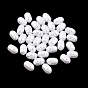 ABS Plastic Imitation Pearl Beads, Column
