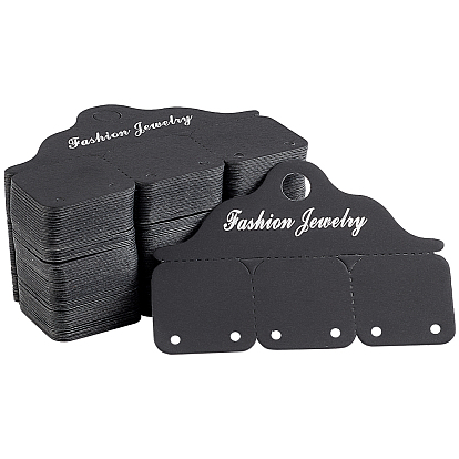 Бумажные карты дисплея серьги, прямоугольные