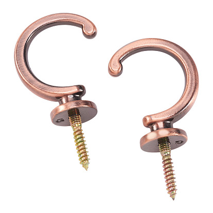 Zinc Alloy Hook Hanger, C-shaped
