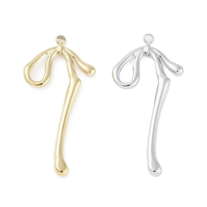 304 подвески из нержавеющей стали, очарование бантом