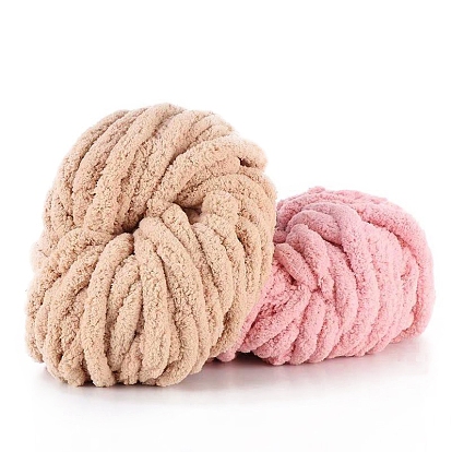 China Factory Polyester Wool Jumbo Chenille Yarn, Premium Soft