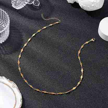 304 из нержавеющей стали ромб ссылку цепи ожерелья