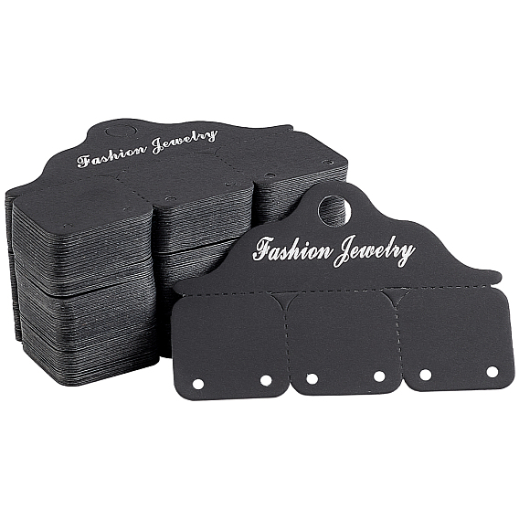 Бумажные карты дисплея серьги, прямоугольные