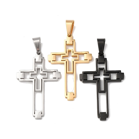 304 подвески из нержавеющей стали, двойной крест