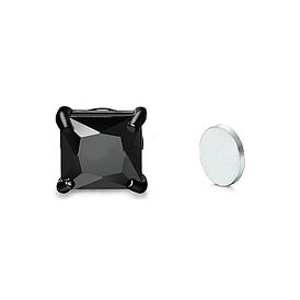 Магнитные клипсы с кубическим цирконием, серьги из нержавеющей стали и 316 нержавеющей стали без пирсинга