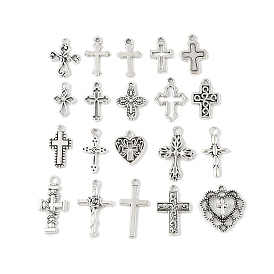 Сплавочные подвески тибетского стиля, набор подвесок серии крест