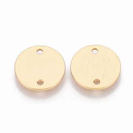 Медные звенья / разъемы, плоско-круглые, без никеля 