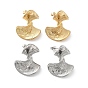 304 Stainless Steel Stud Earrings for Women, Twist