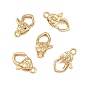 SHEGRACE Brass Lobster Claw Clasps, Cadmium Free & Lead Free & Nickel Free